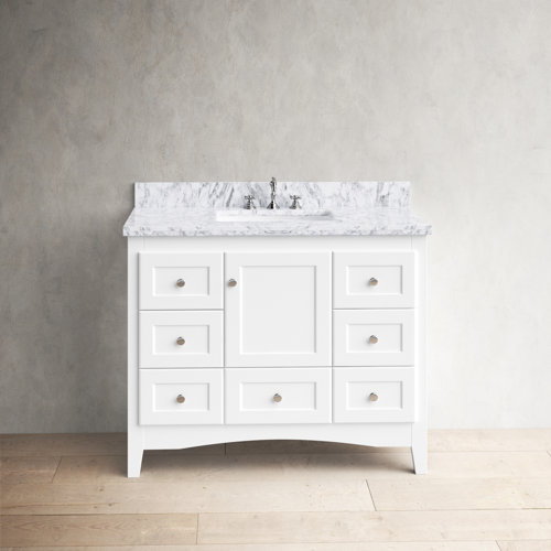 Birch Lane™ Fresno 42" Single Bathroom Vanity Set & Reviews Wayfair